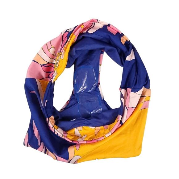 Trina Turk Fold Over High Waist Bikini Bottom - Picture 2 of 12